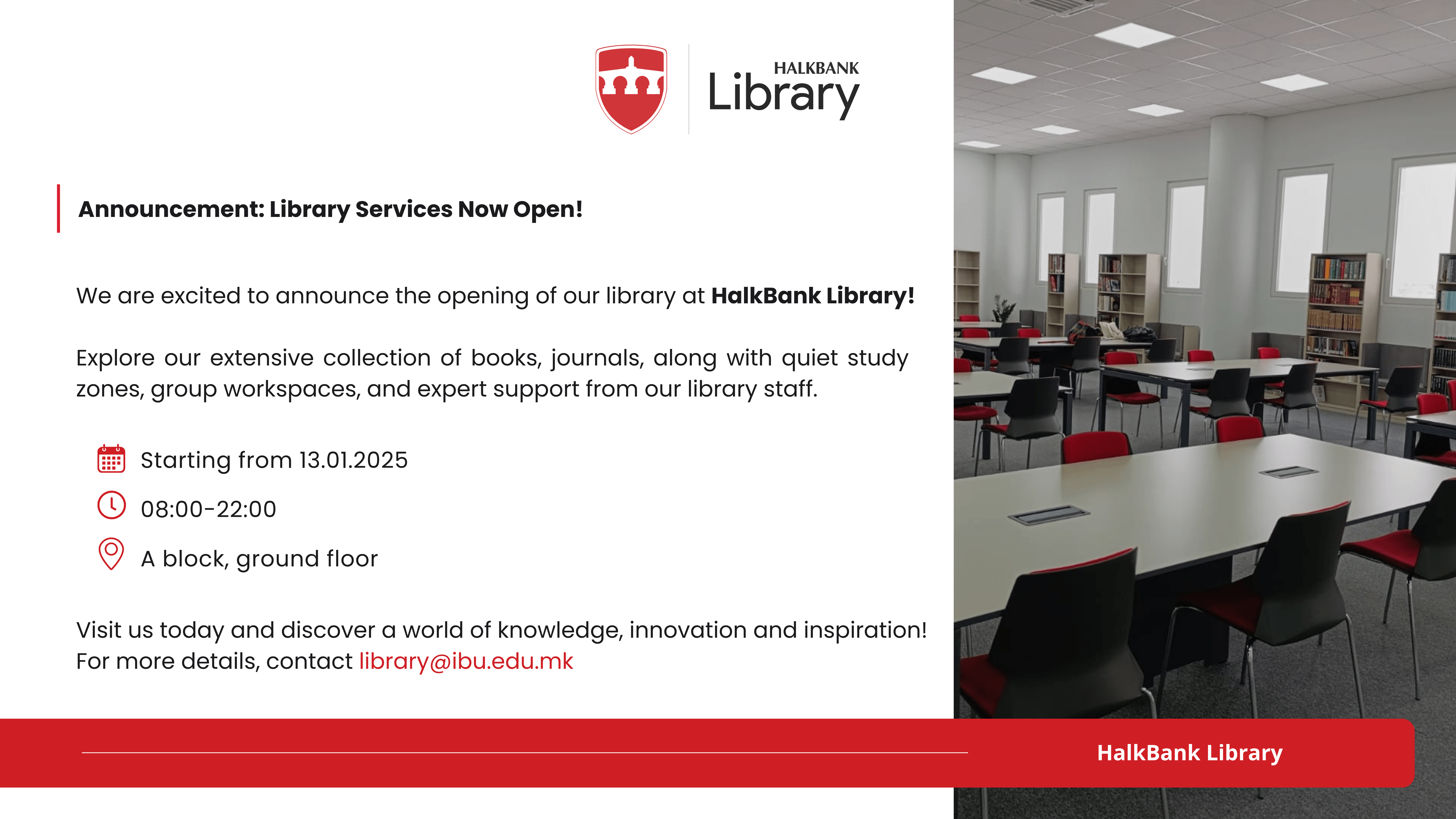 IBU HalkBank Library Opening Ceremony